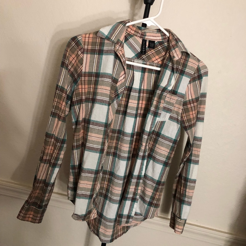 Green flannel